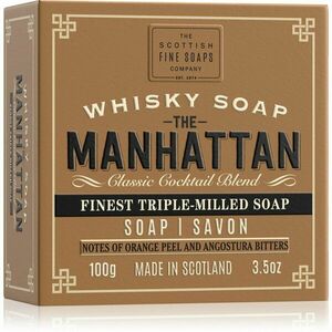 Scottish Fine Soaps Whisky Soap The Manhattan tuhé mýdlo 100 ml obraz
