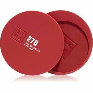 3INA The No-Rules Powder multifunkční líčidlo pro oči, rty a tvář odstín 270 - Garnet red, matte 8 g obraz