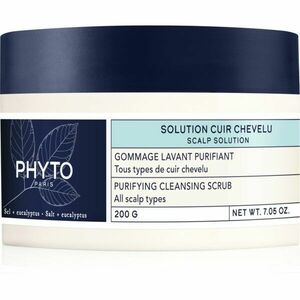 Phyto Scalp Solutions Purifying Cleansing Scrub čisticí peeling pro pokožku hlavy 200 g obraz
