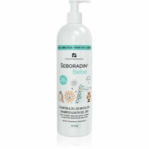 Seboradin Bebe sprchový gel a šampon 2 v 1 pro děti od narození 500 ml obraz