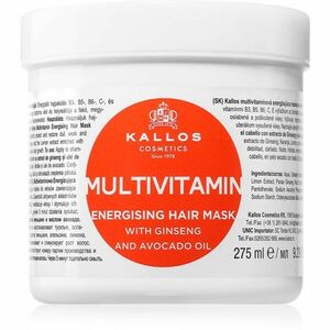Kallos KJMN Professional Multivitamin energizující maska na vlasy 275 ml obraz