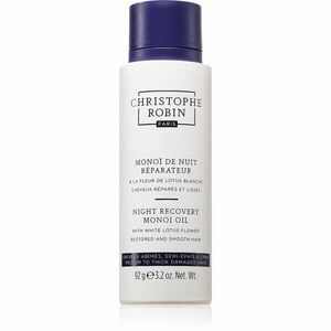 Christophe Robin Night recovery monoi oil noční regenerační péče na vlasy 92 g obraz