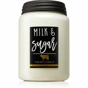 Milkhouse Candle Co. Farmhouse Milk & Sugar vonná svíčka Mason Jar 737 g obraz