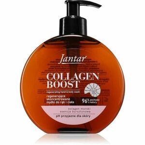 Farmona Jantar Collagen Boost regenerační sprchový gel na ruce a tělo 400 ml obraz