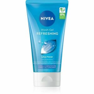 NIVEA Refreshing osvěžující čisticí gel pro normální až smíšenou pleť 150 ml obraz