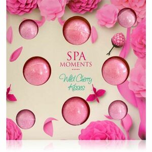 Spa Moments Wild Cherry Kisses šumivé koule do koupele obraz