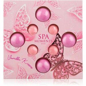 Spa Moments Vanilla Kisses šumivé koule do koupele obraz