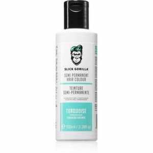 Slick Gorilla Hair Colour barva na vlasy pro muže Blue 100 ml obraz