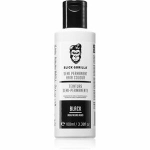 Slick Gorilla Hair Colour barva na vlasy pro muže Black 100 ml obraz