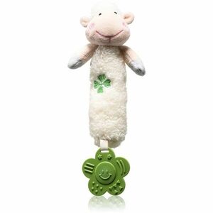BabyOno Squeaky Toy Sweet Lambie pískací hračka s kousátkem 1 ks obraz