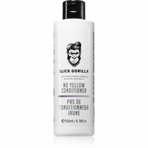 Slick Gorilla No Yellow Conditioner kondicionér pro blond a melírované vlasy 200 ml obraz