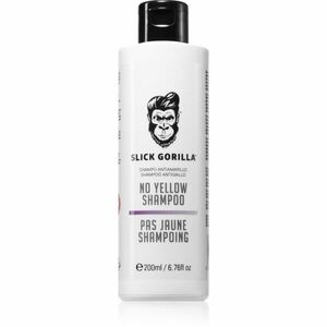 Slick Gorilla No Yellow Shampoo šampon pro blond vlasy 200 ml obraz