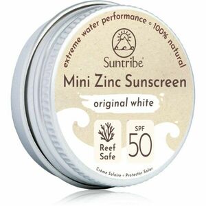 Suntribe Mini Zinc Sunscreen minerální ochranný krém na obličej a tělo SPF 50 Original White 15 g obraz