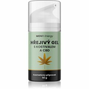 Movit Energy Hřejivý gel s kostivalem a CBD hřejivý gel pro uvolnění svalů a kloubů 50 g obraz