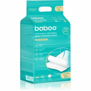 Baboo AirComfort Disposable Absorbing Changing Pads jednorázové přebalovací podložky 60×90 cm 20 ks obraz