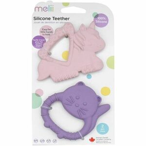 Melii Teethers kousátko Unicorn & Cat 2 ks obraz