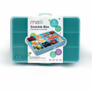 Melii Snackle Box krabička na svačinku Blue 1368 ml obraz