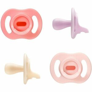 Tommee Tippee Ultra Light Stay Put 0-6 m dudlík Girl 4 ks obraz