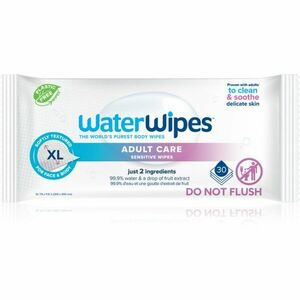 WaterWipes Adult Care vlhčené ubrousky pro dospělé 30 ks obraz