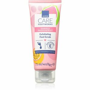 Avon Care Guava & Passionfruit jemný peeling na nohy 75 ml obraz
