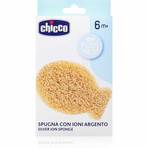 Chicco Silver Ion Sponge 6m+ dětská mycí houba s ionty stříbra 1 ks obraz