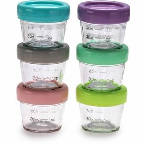 Melii Glass Food Container úložný box na potraviny 6x118 ml obraz