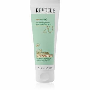 Revuele Aloe Daily Sun Hand Cream SPF 20 ochranný krém na ruce SPF 20 80 ml obraz