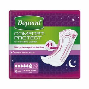 Depend Super Plus inkontinenční vložky 6 ks obraz