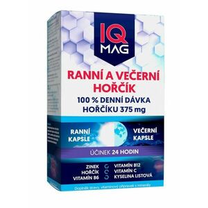 IQ Mag ranní a večerní 60 kapslí obraz