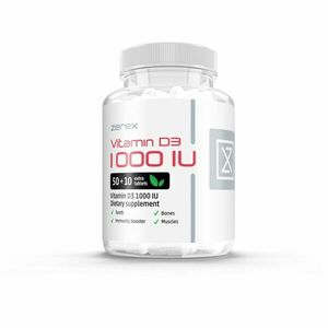 Zerex Vitamin D 1000 IU 60 tablet obraz