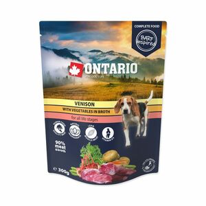 Ontario Zvěřina se zeleninou ve vývaru kapsička 300 g obraz
