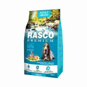 Rasco Premium Adult Jehně s rýží granule 3 kg obraz