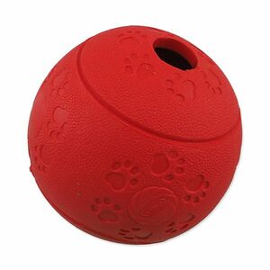 Dog Fantasy Míček na pamlsky červený 8 cm obraz
