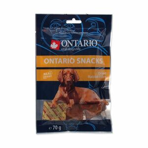 Ontario Sušené králičí plátky 70 g obraz