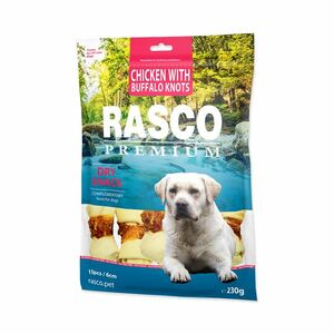 Rasco Premium Bůvolí uzle obalené kuřecím 6 cm 230 g obraz