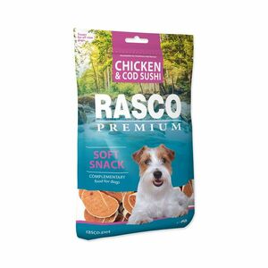 Rasco Premium Sushi z kuřete a tresky 80 g obraz