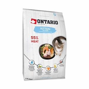 Ontario Kitten Salmon granule 6, 5 kg obraz