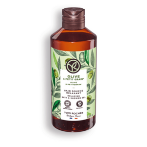 Yves Rocher Sprchový gel oliva & petit grain 400 ml obraz