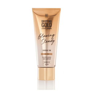 SOSU Dripping Gold Glowing Steady samoopalovací krém Gradual Tan light, medium 200 ml obraz