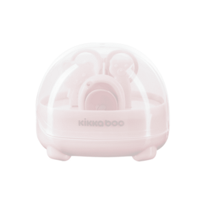 KikkaBoo Dětská manikúrní sada Bear Pink 4 ks obraz