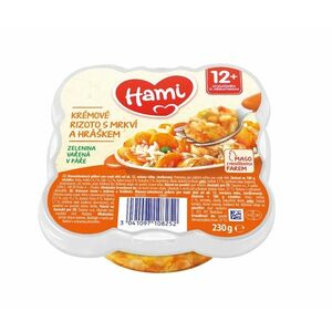 Hami Krémové rizoto s mrkví a hráškem 230 g obraz