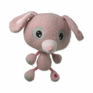 Dog Fantasy Hračka Big head králík plyšový pískací 30 cm obraz