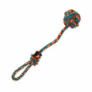 Dog Fantasy Hračka přetahovadlo házecí barevné 35 cm obraz