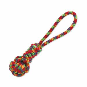 Dog Fantasy Hračka přetahovadlo tenisák házecí 34 cm obraz