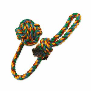 Dog Fantasy Hračka přetahovadlo házecí barevné 55 cm obraz