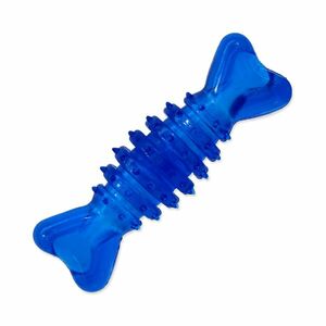 Dog Fantasy Hračka Kost válec gumová modrá 12 cm obraz