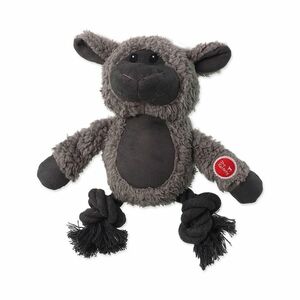 Dog Fantasy Hračka Snuggle mix zvířat s uzly a pískátkem 21 cm obraz