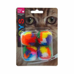 MAGIC CAT Hračka míček 3, 75 cm 4 ks obraz