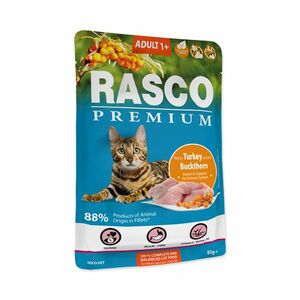 Rasco Premium Adult krůta s rakytníkem kapsička 85 g obraz