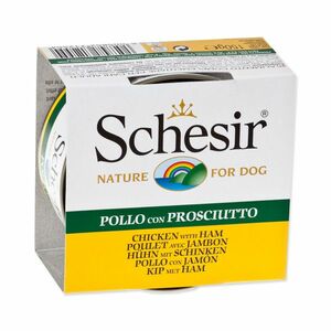 Schesir Konzerva kuře a šunka v želé 150 g obraz